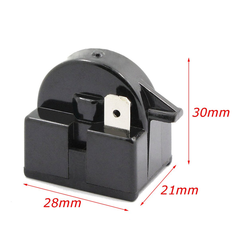 QP2-4.7 Start Relay Refrigerator PTC FOR 4.7 Ohm 1 Pin Vissani Danby Compressor