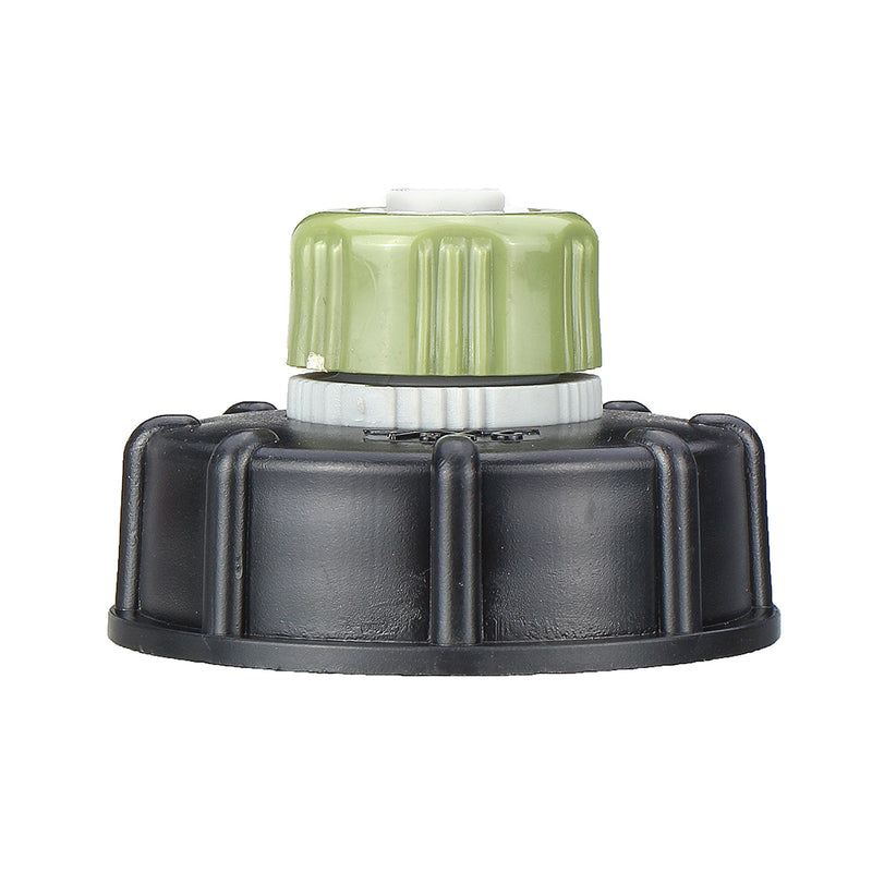 S60x6 3/4'' IBC Tank Drain Adapter Thread Outlet Tap Water Hose Connector Replacement Valve Fitting Parts for Home Garden