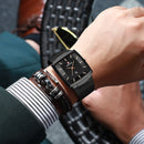 Reward RD62009M Fashion Business Men Watch 3ATM Waterproof Stainless Steel Strap Quartz Watch