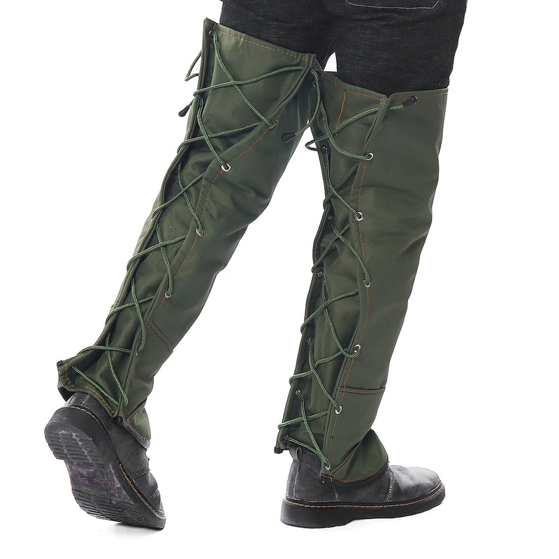 Outdoor Waterproof Leg Protector Shoe Covers Anti Bite Snake Gaiter Foot Protector Camping Hiking Climbing
