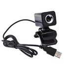 GINWFEIY USB  Laptop Camera 360-degree 500W Pixels 480P HD Resolution With Microphone For Notebook