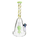 Cooling Coil Water Pipe Straw High Borosilicate Glass Shisha Bongs