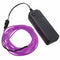 Battery Powered 3M 8 Colors Flexible Bendable Neon EL Wire Light for Dance Party Decor DC3V