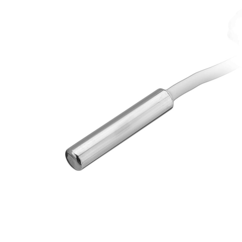 Round Electronic LCD Digital Thermometer Temperature  Meter for Indoor Outdoor Temperature Instruments with External Probe