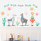 Miico FX64038 Cartoon Stickers Wall Sticker Festive And Party Decoration Stickers DIY Sticker