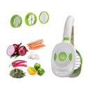 6 in 1 Quick Dicer Dish Fruit Vegetable Dicing Slicer Carrot Cutting Device Kitchen Quick Shredder Rasp Fruit Slicing Tools