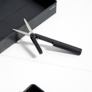 NUSIGN NS052 Portable Labor-saving Titanium-plated Scissors Hand Account Beard Scissors