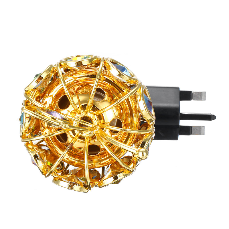 Arabian Incense Burner Bakhoor Electric Metal Eid Traditional Mabkhara Hollow Decorations