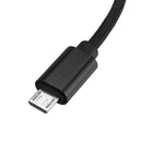 3A Micro USB Digital Voltage Current LED Display Fast Charging Data Cable 1M