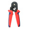 HSC8 6-4A 0.25-6mm AWG23-10 Self Adjusting Ratcheting Ferrule Crimper Plier