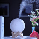 DecBest New 880ML Air Humidifier 3D Moon Lamp Diffuser Aroma Ultrasonic Humidifier Mist Purifier