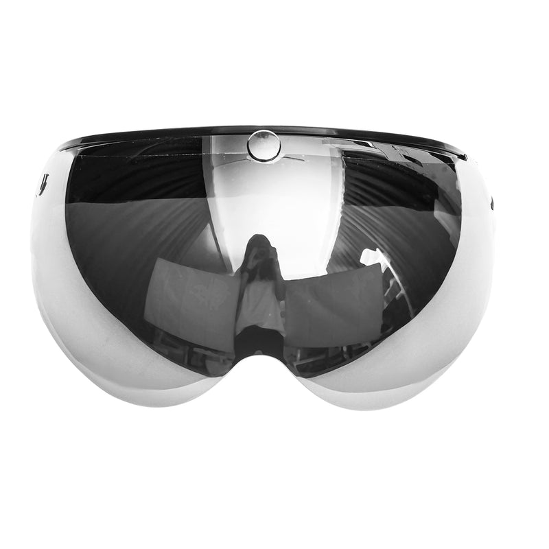 3 Snap Button Pilot-Style Universal Motorcycle Helmet Lens Shield Wind Visor