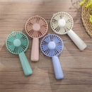 Well Star WT-F6 Handheld Mini USB Fan Portable Makeup Mirror Fan Rechargeable Air Cooling Fan For Home Office Student Dormitory Outdoors Travelling