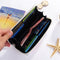 Women PU Leather Multi Card Slots Wallet Long Purse Phone Bag