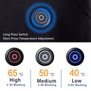 Men Women USB Electric Heating Sweaters Shirt Carbon Fiber Heated Warm Jacket