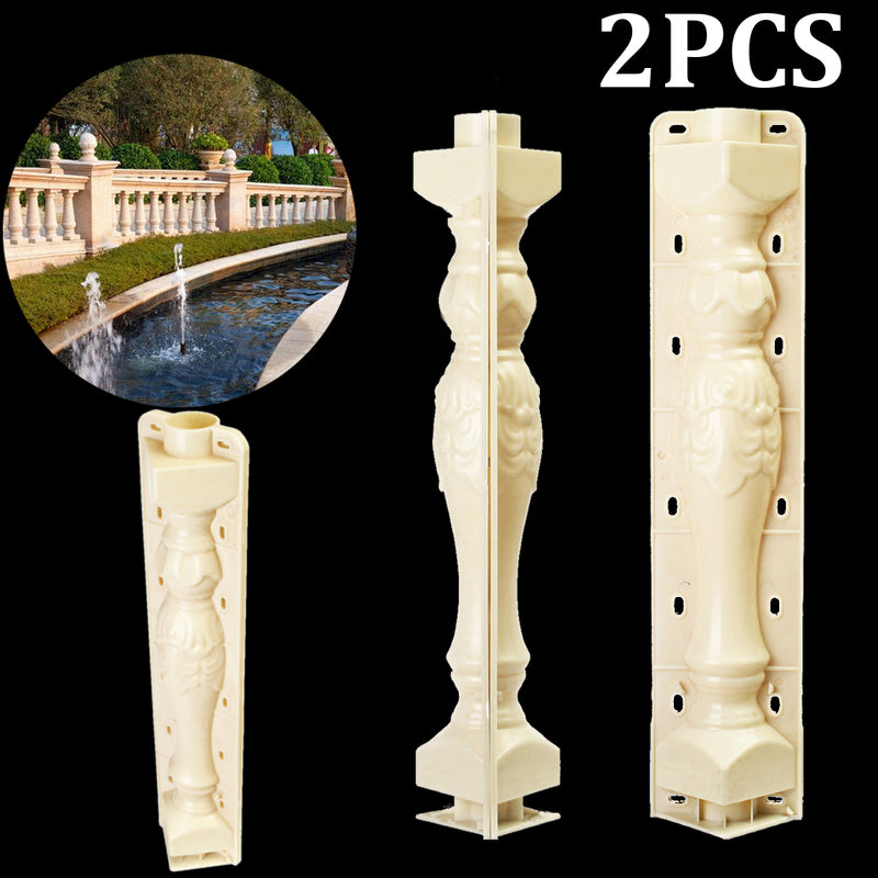 1Set 70cm Garden Mould Balustrades Mold for Concrete Plaster Cement Casting