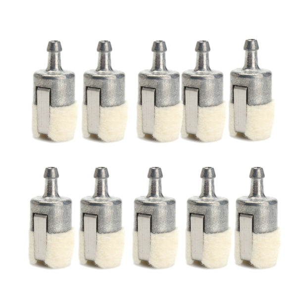 10Pcs Gas Fuel Filter Pickup Replacement Fit for Homelite Echo Husqvarna Stihl Pouland Chainsaws