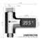 Loskii LW-101 LED Display Home Water Shower Thermometer Flow Self-Generating Electricity Water Temperture Mete