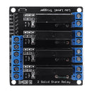 4 Channel DC 12V  Relay Module Solid State High and low Level Trigger 240V2A