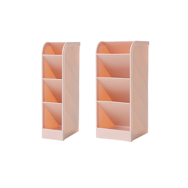 Mrosaa LiGo Tilted Pen Holder Office Desktop Storage Box Desk Stationery Cosmetic Makeup Brushes Organizer