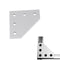 V-Slot Heavy Type 90 Joint Plate Aluminum T4*60*60mm M5 Thread for 3D Printer
