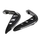 Pair Motorcycle Amber LED Light Handguard Protector For Off Road ATV Handlebar