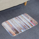 40X60cm Bathroom Shower Curtain Modern Rustic Wood Wall Waterproof Bathroom Liner Shower Curtain