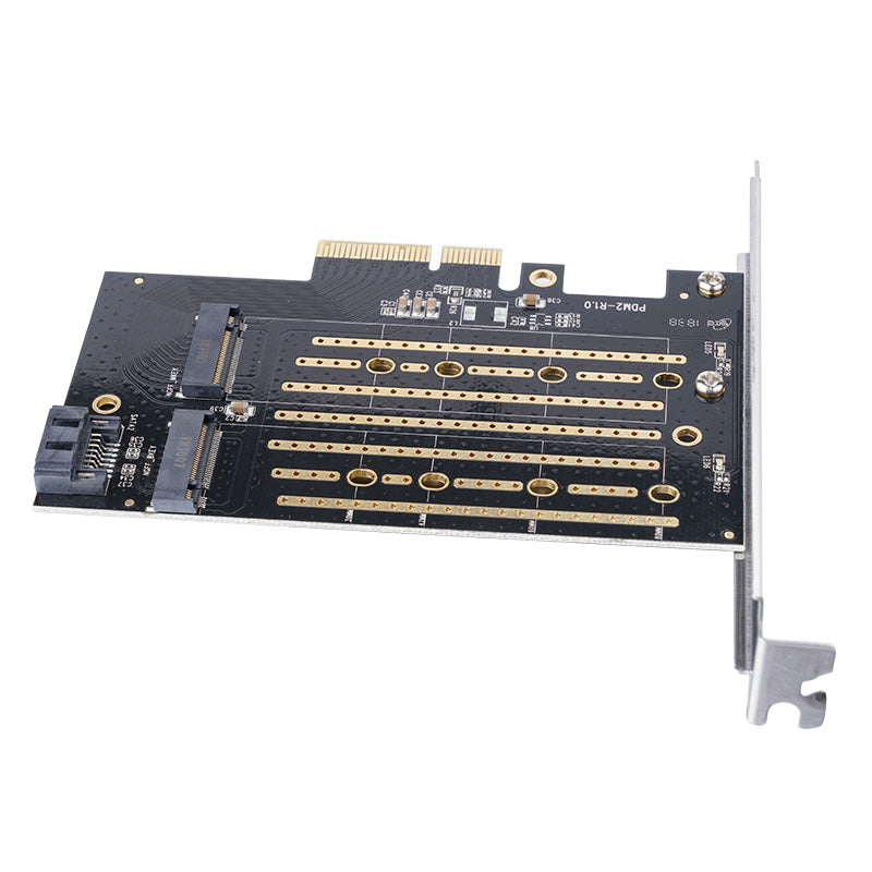 Orico PDM2 M.2 NVME to PCI-E 3.0 Gen3 X4 Expansion Card for PCI-E NVME SATA Protocol M.2 SSD
