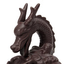 Ceramic Backflow Incense Cone Burner Stick Holder Dragon Lotus Pond Fragrance Fragrant Censer Decor