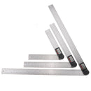 Drillpro 200mm/280mm/500mm 360 Degree Precision Multifunction Stainless Steel Digital Display Angle Ruler