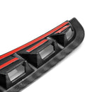 2Pcs Front Bumper Side Air Vent Car Splitter Wing Spoiler Canard For Mercedes C Class W205 C63 C180 C200 C260 C300 C180L C200L 2019+