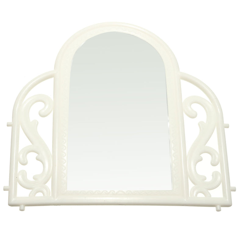 Lovely Dressing Table Chair Set for Barbies Dolls Dollhouse Bedroom Furniture Toys