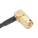 10cm RG316 MMCX-JW to SMA-J RF Right Angle Adapter RF Connector Extension Cable For FPV RC Drone