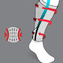 Senthmetic 1 Pair Leg Support Quick-drying Non-slip Outdoor Sports Running Fitness Leg Guard