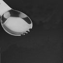 Multifunctional Camping Tableware Spoon Fork Cutter Portable Whistle Bottle Opener Picnic Tool