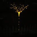 2PCS Solar Power DIY Light Control LED Firework Starburst Landscape Lamp for Home Garden Ground Lawn