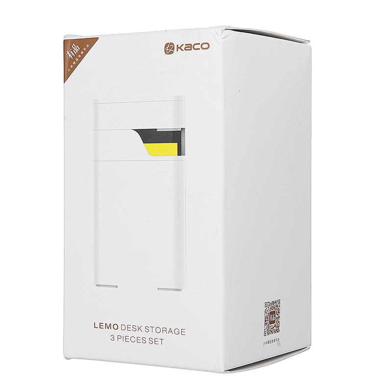 Xiaomi LEMO Desktop Storage Three-piece Pen Hold Storage Set Desktop Organizer