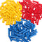 150Pcs 0.5-6.0mm Insulated Butt Wire Connector Crimp Terminal 10-22AWG PVC Kit