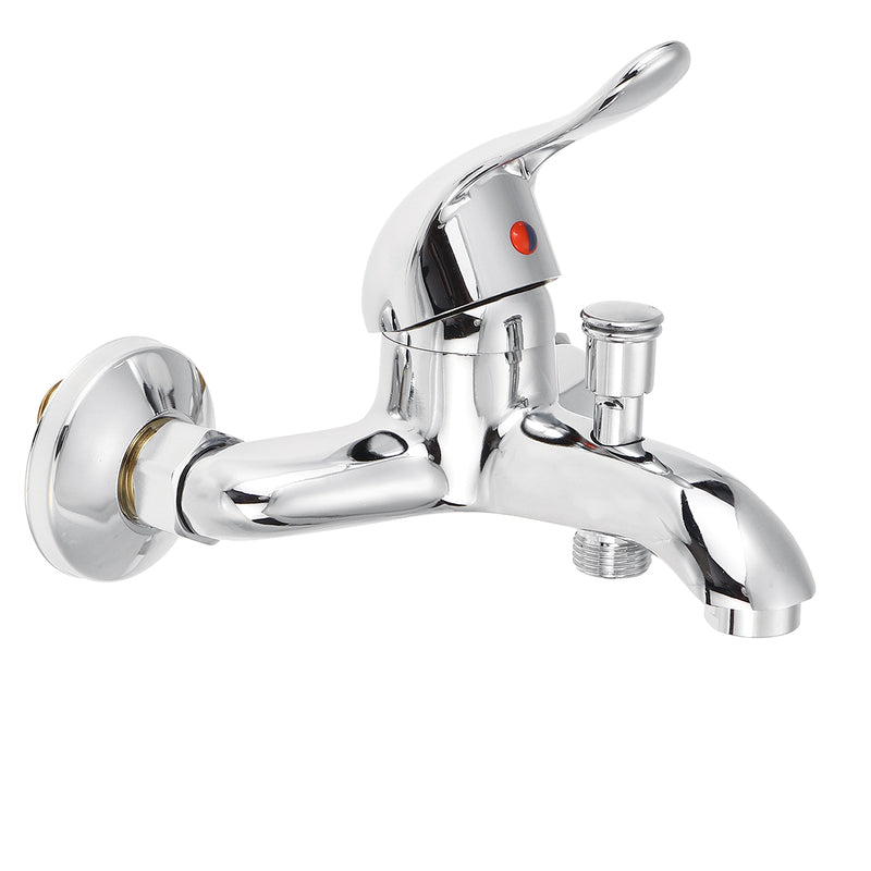 Triplet Faucet Wall Mounted Bathroom Bath Shower Basin Tap Water Mixer Stainless Steel