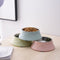 Pet Double Bowls Thickened Stainless Steel Cat Dog Drinking Bowl Pet Feeders