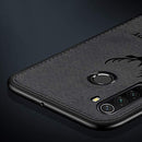 Bakeey Deer Luxury Canvas Cloth Shockproof Anti-fingerprint Protective Case for Xiaomi Redmi Note 8