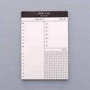 Simple Business Day Plan This Scratch Pad Can Tear Notebook Office Desk Schedule Memo Stationery 10 Pcs