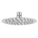 360 6 Inch Round Stainless Steel Ultra Thin Rainfall Shower Head Bathroom Sprayer