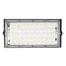 50W Black Shell LED Flood Light Waterproof White Light Landscape Garden Lamp for Outdoor AC185-265V