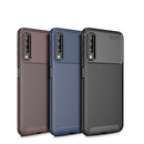 Bakeey Protective Case For Samsung Galaxy A7 Carbon Fiber Fingerprint Resistant Soft TPU Back Cover