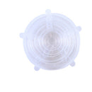 6Pcs/set Silicone Stretch Suction Lids Reusable Cover Pan Bowl Stopper Kitchen Storage Container