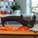 Knife Sharpener 3 Stages Professional Kitchen Sharpening Stone Grinder k nives Whetstone Tungsten Diamond Ceramic Sharpener Tool