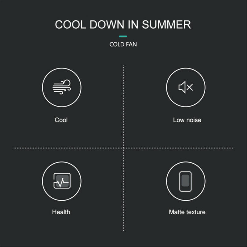 600m/h Portable Air Conditioner Fan 3 in 1 Personal Space Air Cooler Humidifier Purifier Brushless Desktop Cooling Fan Personal Table Fan