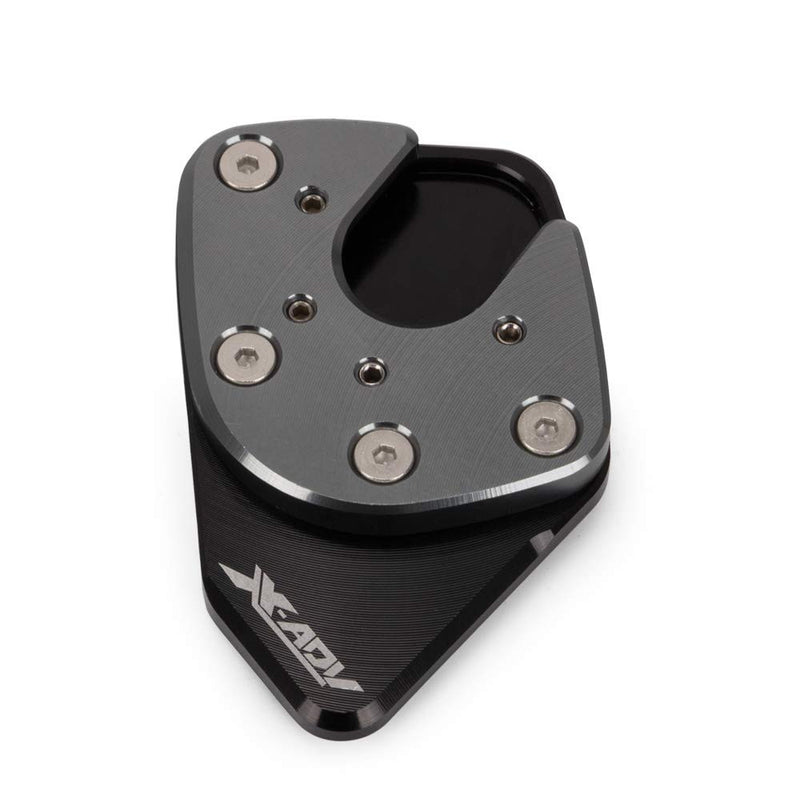Kickstand Plate Pad Motorcycle Foot Pegs Stand Enlarger Extension CNC Aluminum for Honda X-ADV XADV 2017 2018