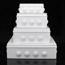 Dustproof Waterproof IP65 Junction Box Universal Electrical Enclosure Cable Case Junction Case Electrical Project Enclosure White